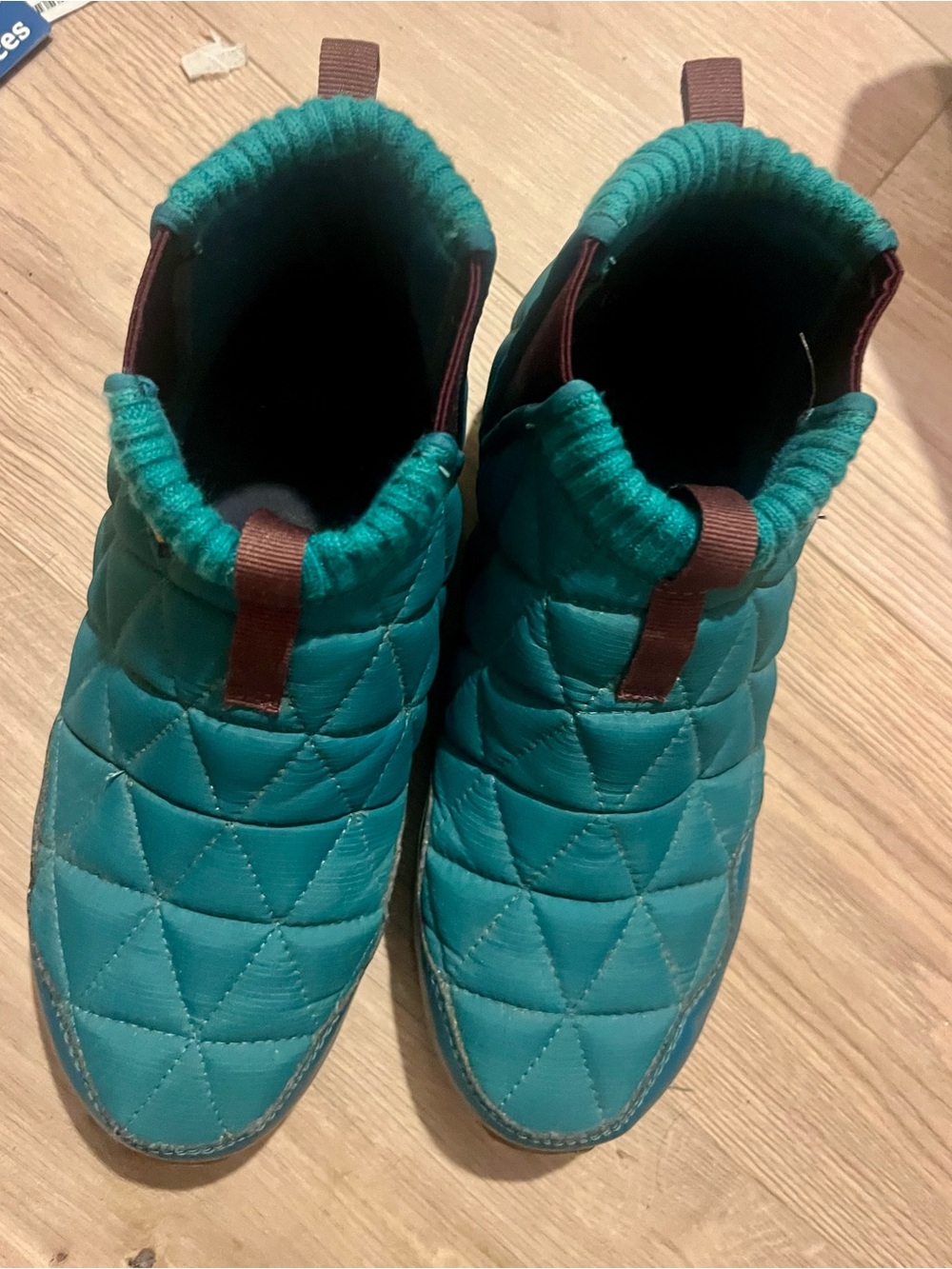 Teva ReEmber Quilted Gorpcore Teal Booties Hiking